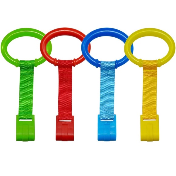 Colorful Plastic Rings Set - Picture 2 of 2